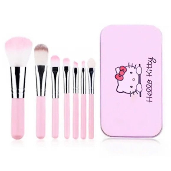 Makeup Hello Kitty Makeup Brush Set Poshmark